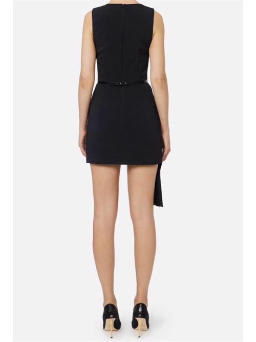 SUIT WITH TUXEDO DETAILS ELISABETTA FRANCHI | AB80156E2110 Nero